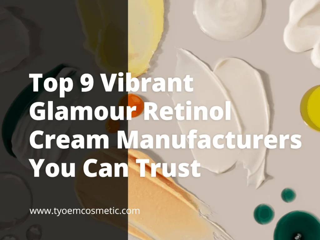Retinol cream manufacturing