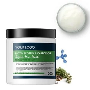 Biotin Protein with Castor Oil Repair Hair Mask