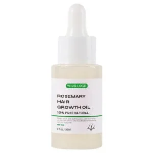 Rosemary hair growth oil bottle
