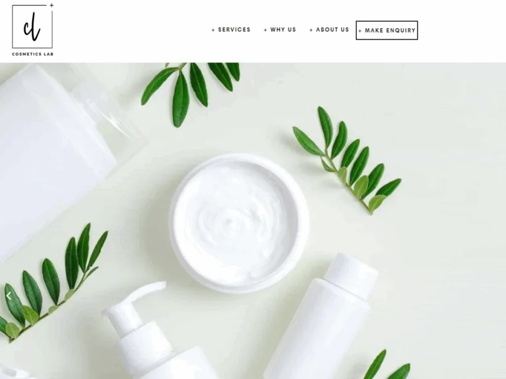 Cosmetics Lab hair care manufacturing