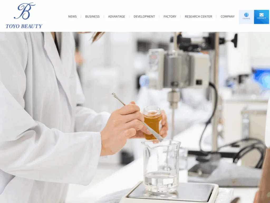 Toyo Beauty hair growth serum manufacturing