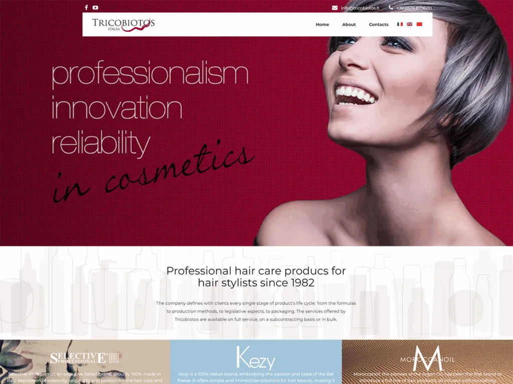 Tricobiotos hair care manufacturing