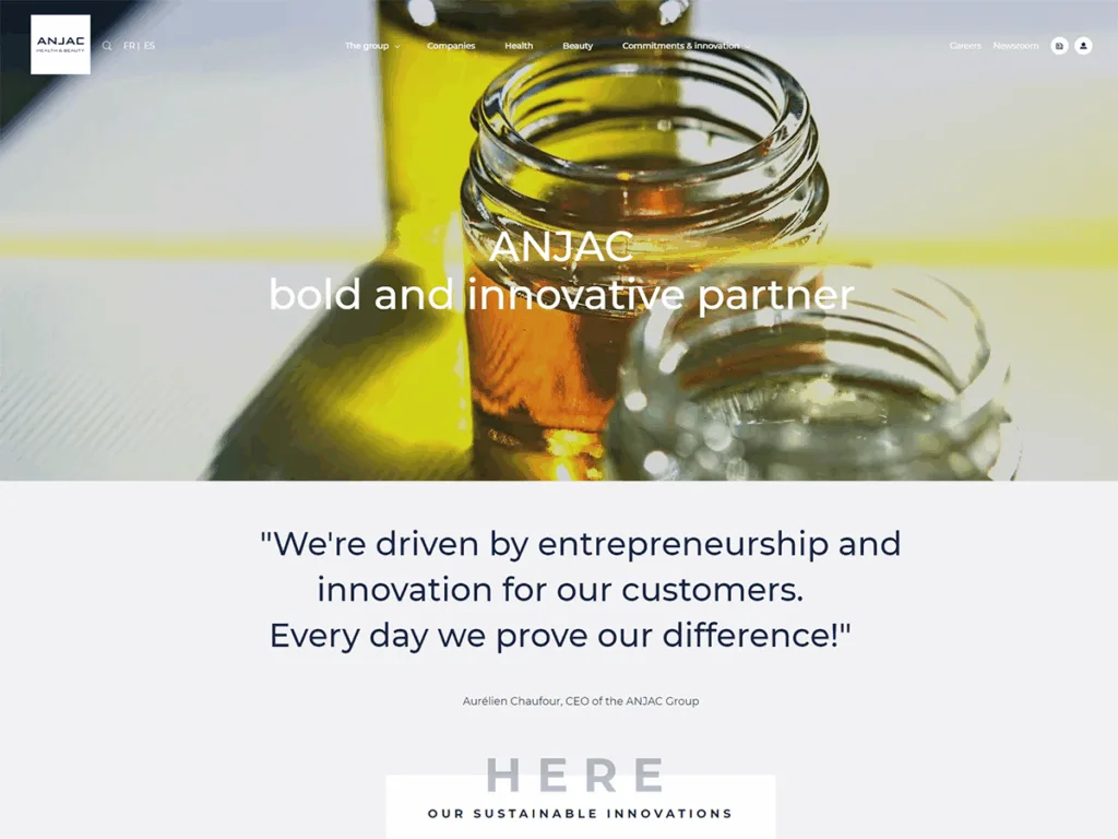 Anjac Health and Beauty hair serum manufacturing
