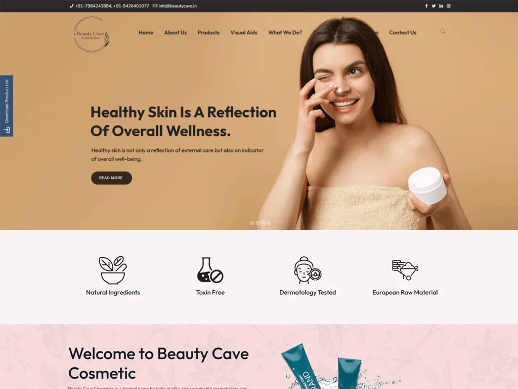 Beauty Cave Cosmetic hair oil products