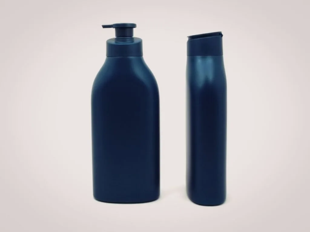 Bottles with flip-top or pump for body scrubs