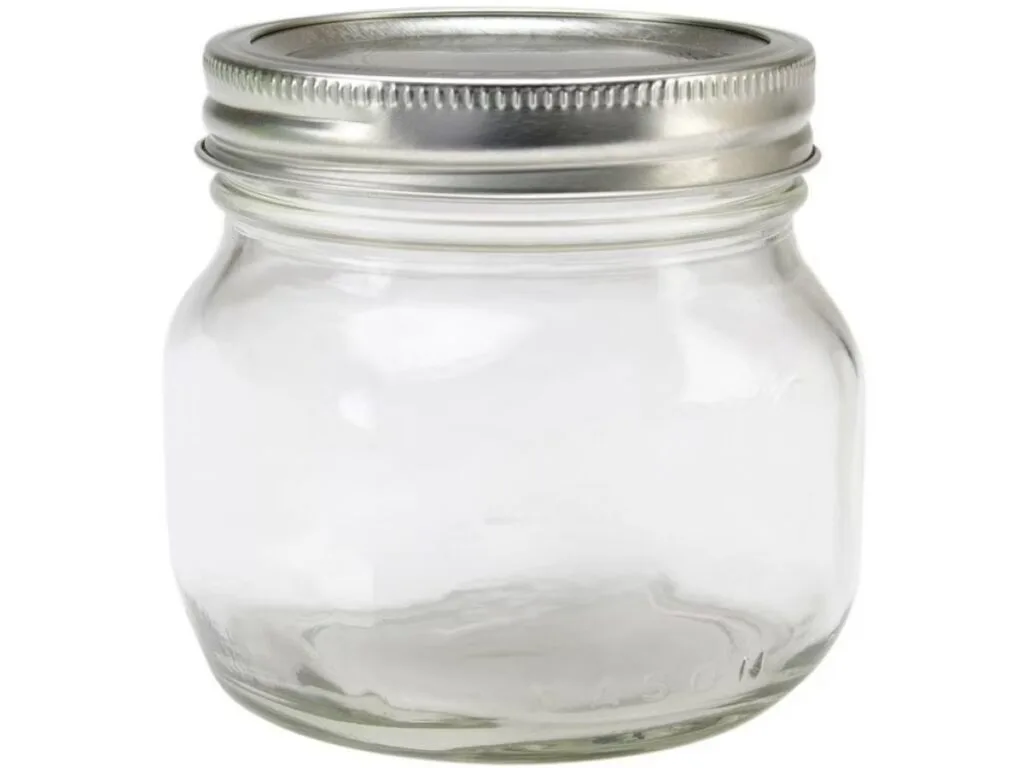 Wide-mouth body scrub jars