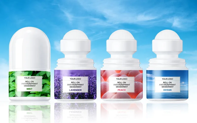 Roll-on antiperspirant deodorant