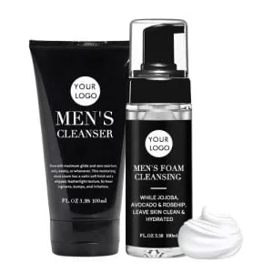 Private label men's cleanser