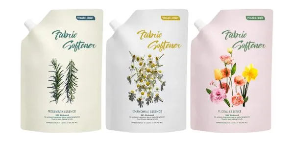 Private label fabric softener packaging