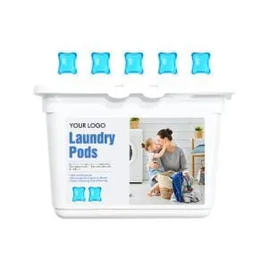 Private label laundry liquid products