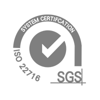 SGS ISO 22716 certification mark