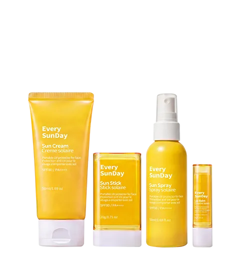 Private label sunscreen products